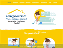 Tablet Screenshot of omegamaison.com